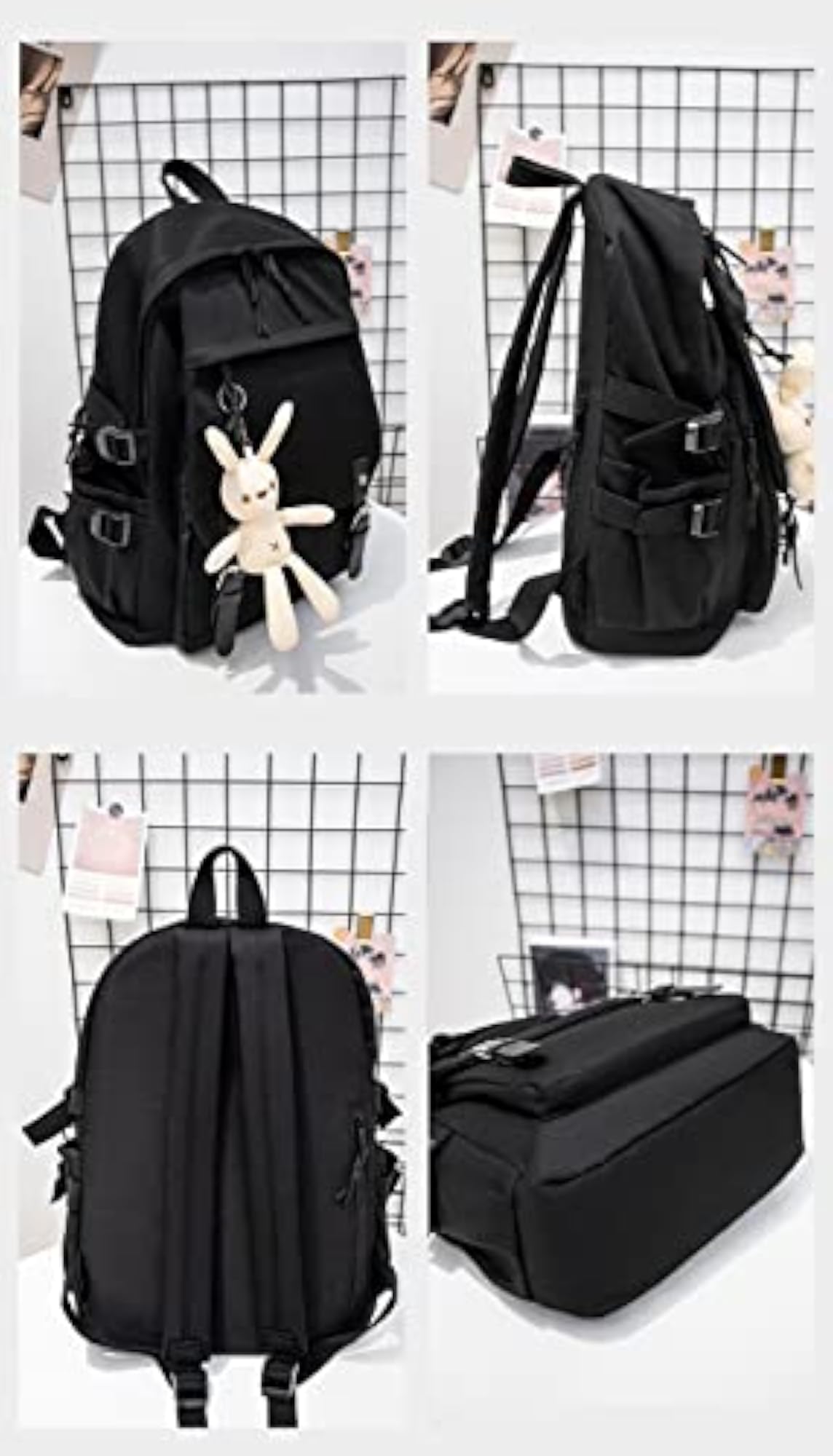 Hanako-kun Cute School Backpack with Doll Pendant